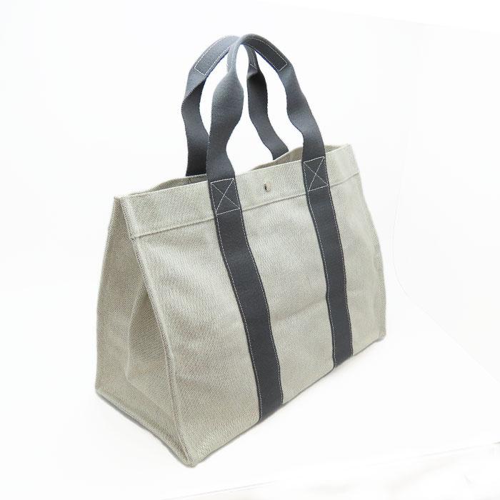 HERMES（エルメス） 【エルメス】ボラボラ トート GM バッグ グレー