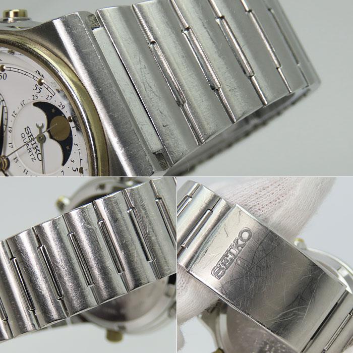 SEIKO（セイコー） 送料無料 クルージング ムーンフェイズ クロノ