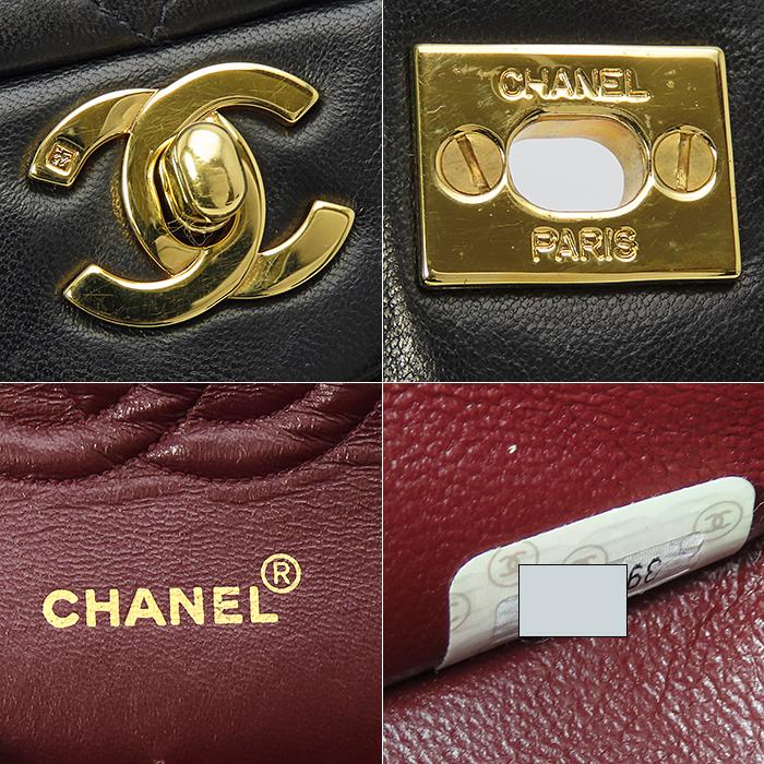 CHANEL シャネル/Wフラップ25チェーンショルダー/ラム/325****/Bランク/06【中古】 CHANEL（シャネル） マトラッセ25 チェーンショルダーバッグ ダブル