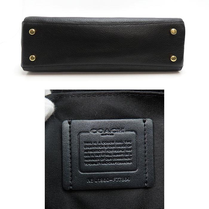 COACH 【コーチ】ハンドバッグ F77884 2WAY ペブルド レザー