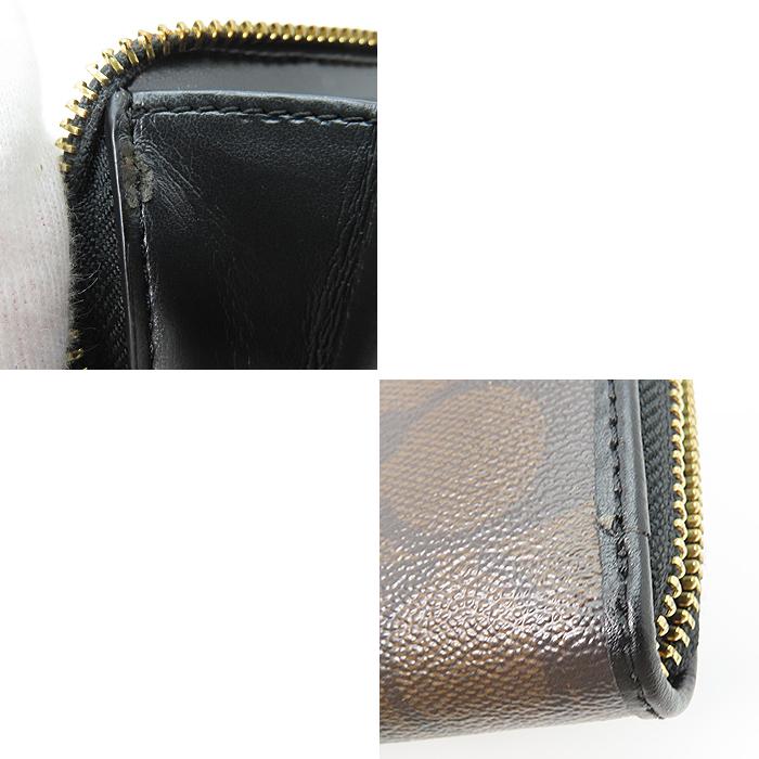 【未使用品】COACH コーチ ラウンド 長財布 F54630 ブラウン系 COACH（コーチ） 【 コーチ 】COACH F54630 ラウンドファスナー 長財布