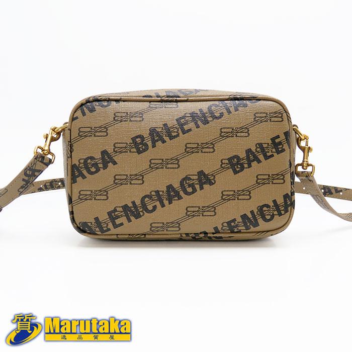 バレンシアガ ショルダーバッグ BBモノグラム カメラバッグ PVC 702701 BALENCIAGA バッグ バレンシアガ ショルダーバッグ BBモノグラム カメラバッグ PVC 702701