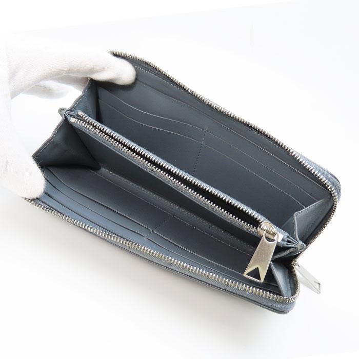 BOTTEGA VENETA（ボッテガ・ヴェネタ） 送料無料 長財布 レザー グレー