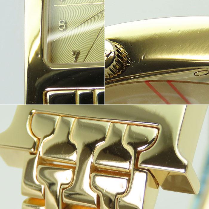 美品 HERMES Hウォッチ ゴールド 腕時計 HERMES（エルメス） 【エルメス】HERMES 金無垢 Hウォッチ K18 HH1.285