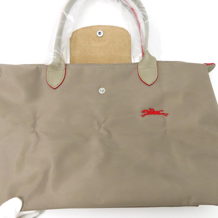 ル プリアージュ 【未使用 ロンシャン】ル クラブ ベージュ レッド M
