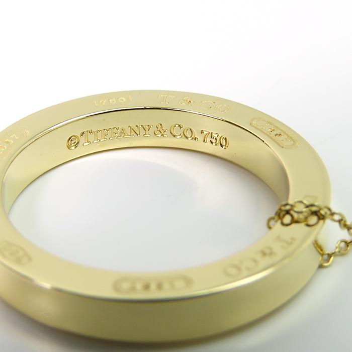 Tiffany 1837 【ティファニー】750 K18イエローゴールド サークル