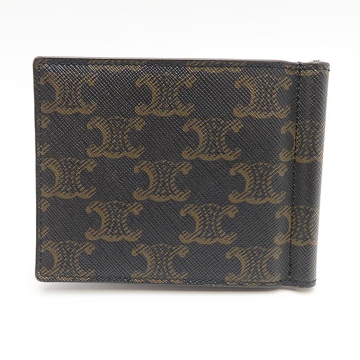 CELINE ビルクリップウォレット マネークリップ レザー 国内即発【CELINE】実用的 ビルクリップウォレット (CELINE