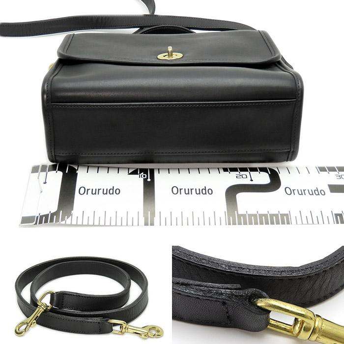 COACH（コーチ） 【オールドコーチ 2WAYバッグ】9870 レザー ブラック