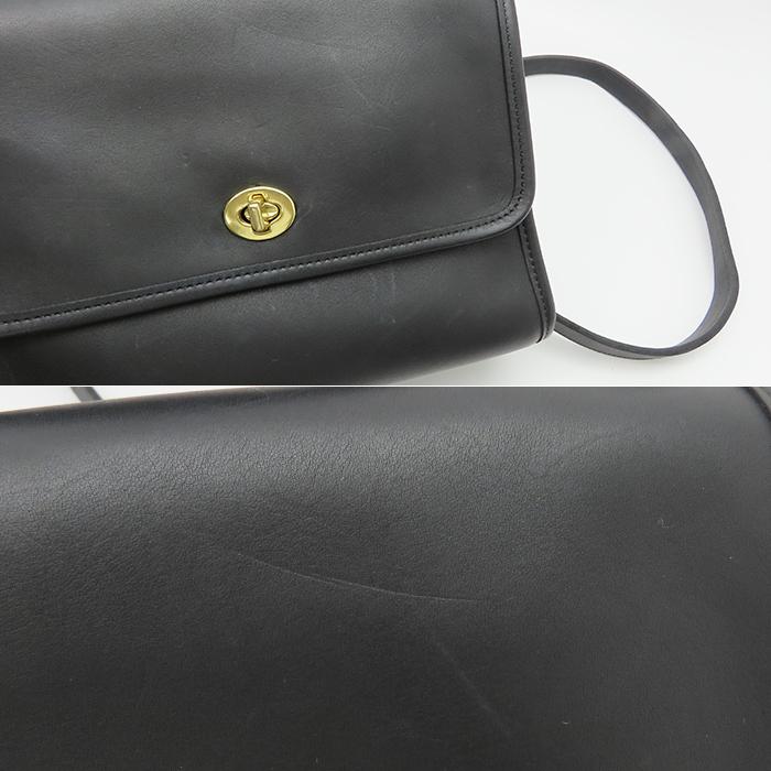 COACH（コーチ） 【オールドコーチ 2WAYバッグ】9870 レザー ブラック