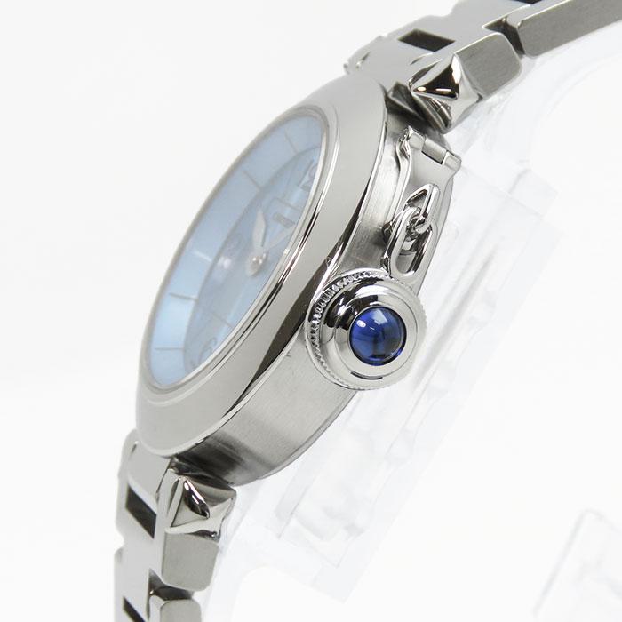 カルティエ Cartier ミスパシャ 腕時計 レディース【中古】 カルティエ CARTIER ミスパシャ ダイヤベゼル WJ124026 18KPG 27mm