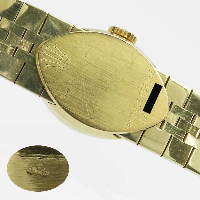 Yuka様ご専用　ロレックスカメレオン　レアなアーモンド型　ベルト4本付き ROLEX CHAMELEON ORCHID ALMOND(ロレックス カメレオン オーキッド