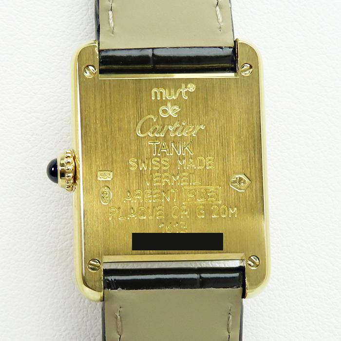 TANK（Cartier） 【カルティエ】マストタンクSM 新品純正クロコベルト