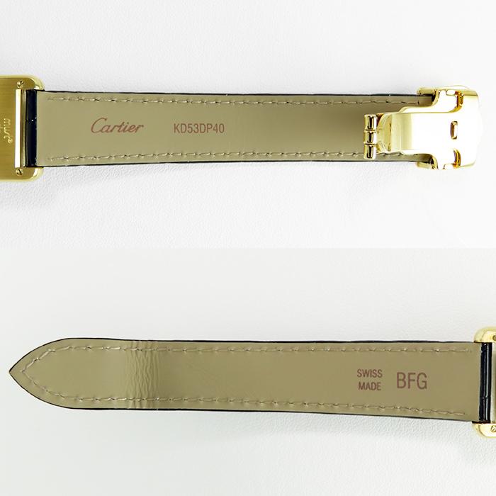 TANK（Cartier） 【カルティエ】マストタンクSM 新品純正クロコベルト