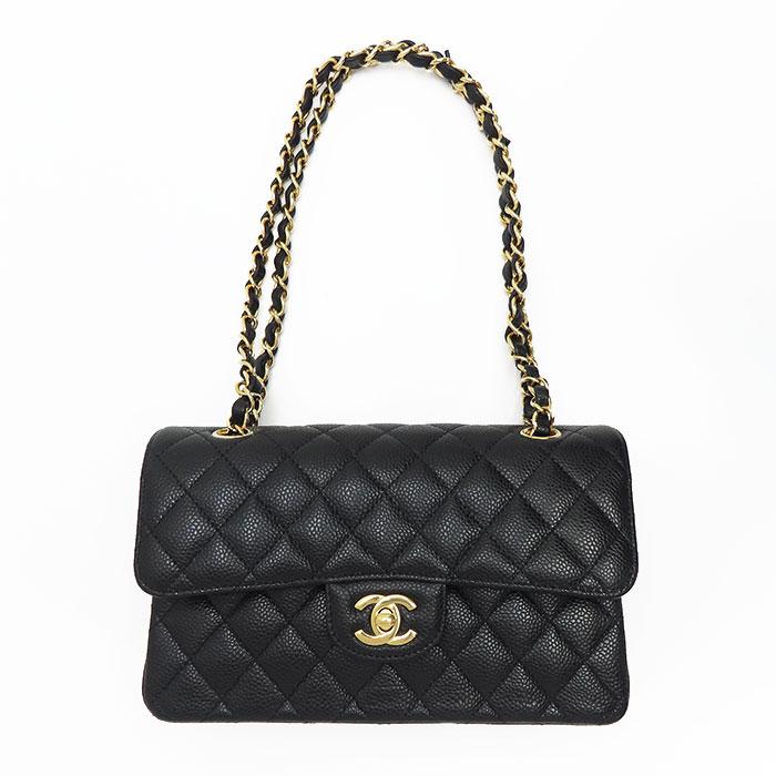 【未使用に近い】シャネル CHANEL マトラッセ キャビアスキン ランダム番 CHANEL - 【未使用に近い】シャネル CHANEL マトラッセ キャビアスキン