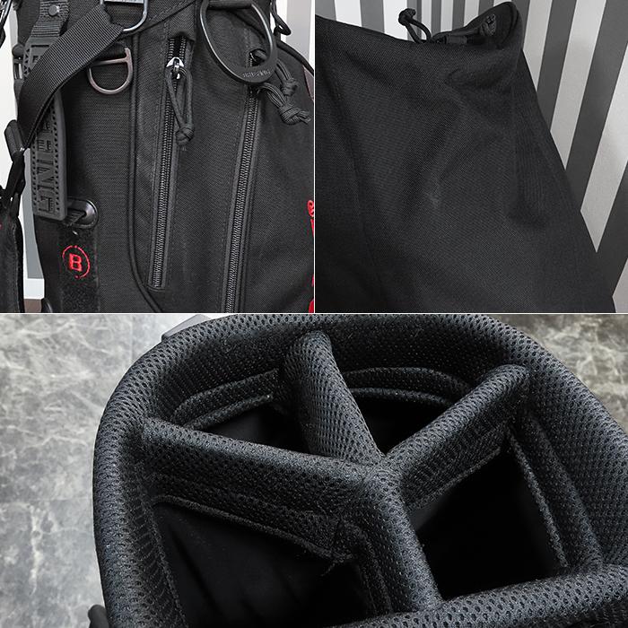 BRIEFING ゴルフバッグ・スタンド　キャディバッグ 黒 BRIEFING キャディバッグ（種類：スタンド式）｜ゴルフ用バッグ