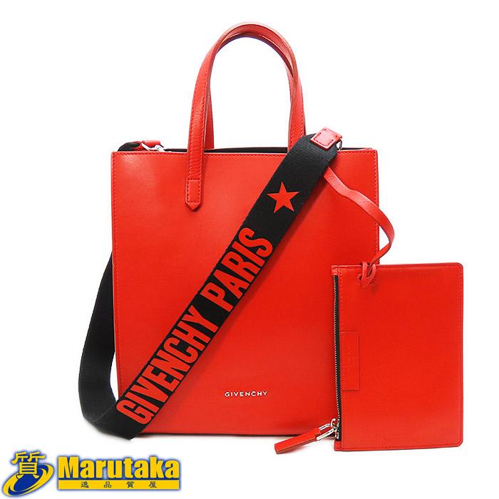 GIVENCHY 【ジバンシィ】スターゲート スモールトート バッグ 赤