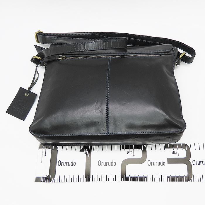 VALISE 】バリス ショルダーバッグ レザー the British Bag 牛革 黒