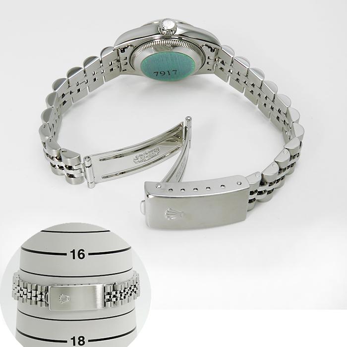 ロレックス ROLEX SS WG 10P シェル 79174NG RO0243 ロレックス デイトジャスト 10Pダイヤ レディース 腕時計 79174NG