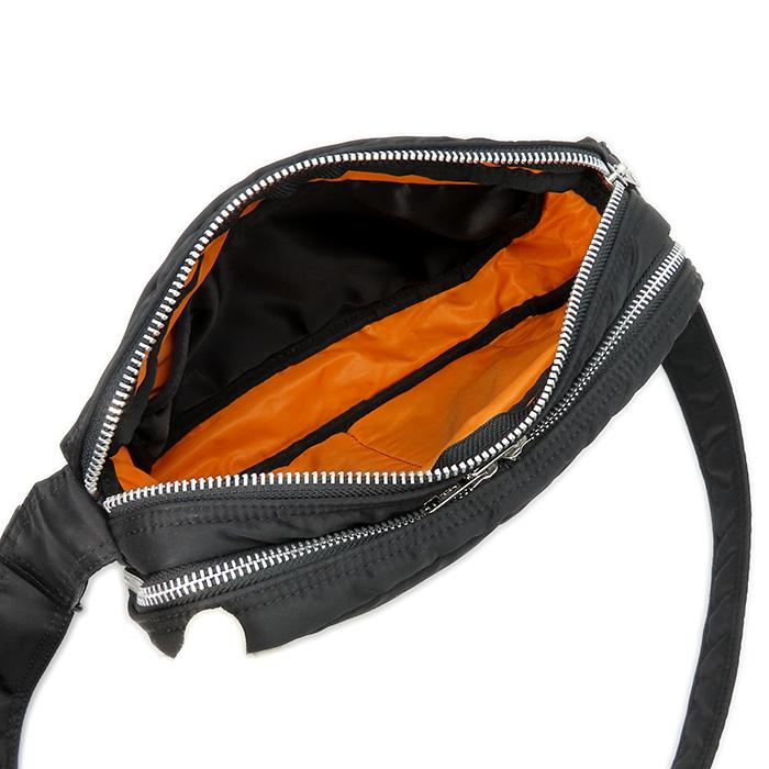 PORTER 【ポーター タンカー ショルダーバッグ】Wジップ ブラック