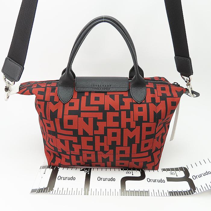【 ロンシャン プリアージュ S 】LONGCHAMP LE PLIAGE LGP 2WAY ロゴ 総柄トートバッグ ショルダーバッグ 中古 26-25-3 逸品質屋 丸高 甲子園店 送料無料 質屋出品 兵庫県 西宮市 甲子園 実店舗あります 人気 誕生日 記念日 ハンドバッグ おしゃれ カジュアル ファッション LONGCHAMP（ロンシャン） 【 ロンシャン プリアージュ S 】LONGCHAMP