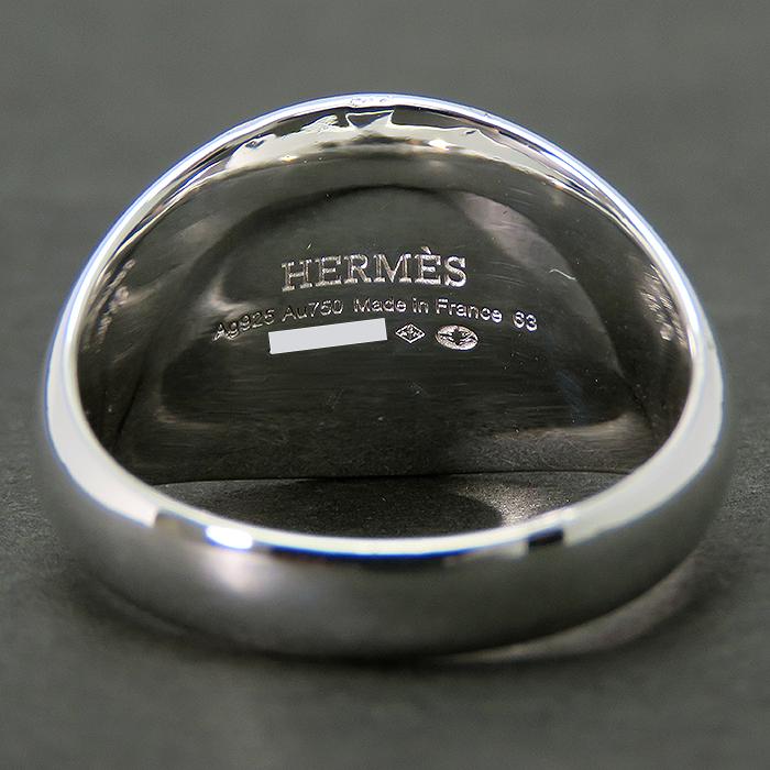HERMES（エルメス） 【 エルメス 】指輪 エクスリブリス シュヴァリエ