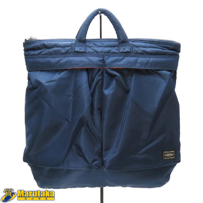 PORTER 【ポーター ステューシー】ヘルメットバッグ コラボ ネイビー