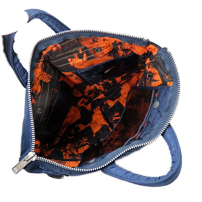 ポーター　ステューシー　PORTER　STUSSY　コラボ　ヘルメットバッグ PORTER 【ポーター ステューシー】ヘルメットバッグ コラボ ネイビー
