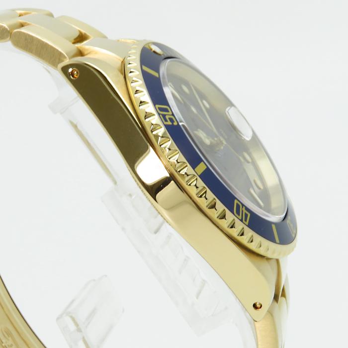 ROLEX（ロレックス） 【ロレックス】金無垢 サブマリーナ 青サブ 16618