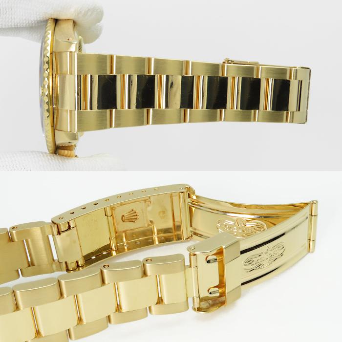 ROLEX（ロレックス） 【ロレックス】金無垢 サブマリーナ 青サブ 16618