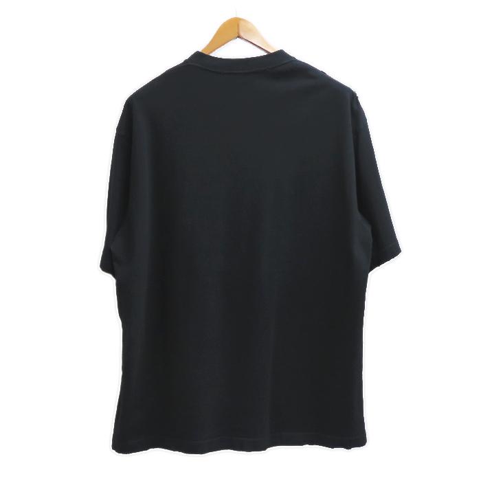 極美品△BALENCIAGA バレンシアガ 2022年製 612964 コットン100％ USED加工 クルーネック 半袖Ｔシャツ ブラック系 XS 正規品 レディース BALENCIAGA（バレンシアガ） 極美品△BALENCIAGA 2022年製 612964