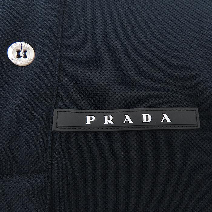 PRADA（プラダ） 【 プラダ 】PRADA 半袖 ポロシャツ 鹿の子 SJN256