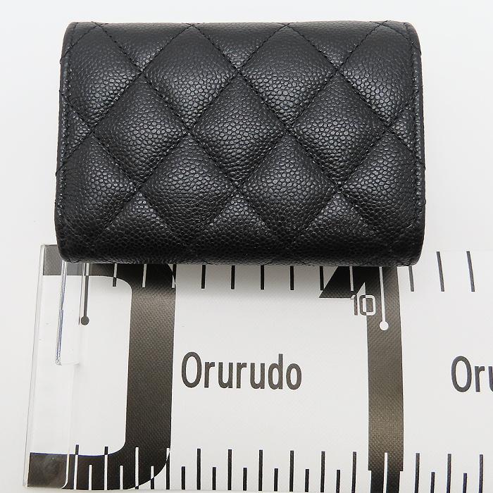 シャネル マトラッセ クラシックスモール フラップウォレット ブラック 折り財布 CHANEL（シャネル） 【 シャネル 】クラシック スモール フラップ