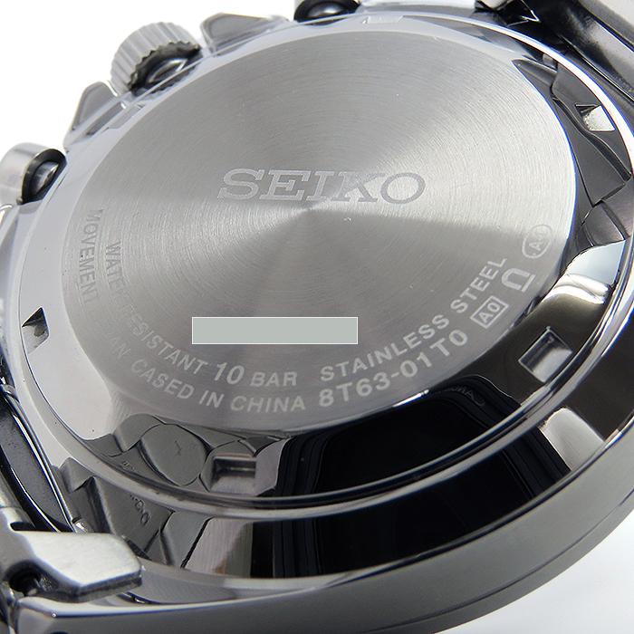 SEIKO セイコー クロノグラフ メンズ腕時計 8T63 SEIKO（セイコー） 【 セイコー 】 腕時計 8T63-01T0 クロノグラフ