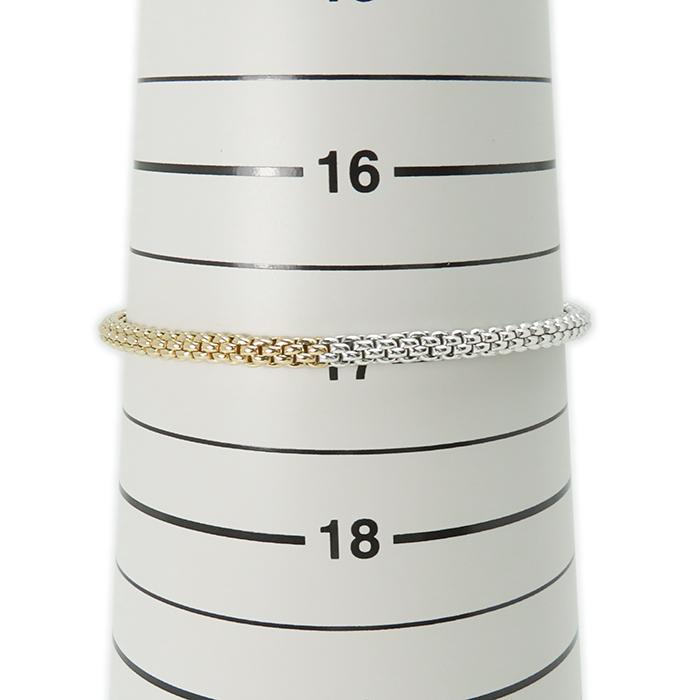 FOPE フォッペ 750 ダイヤモンド Flex'it ブレスレット】#M バイカラー