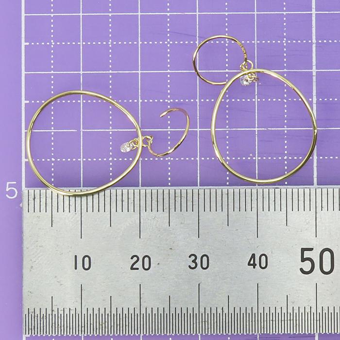 AHKAH（アーカー） 【アーカー ビンドゥレメディーフープ ピアス】両耳