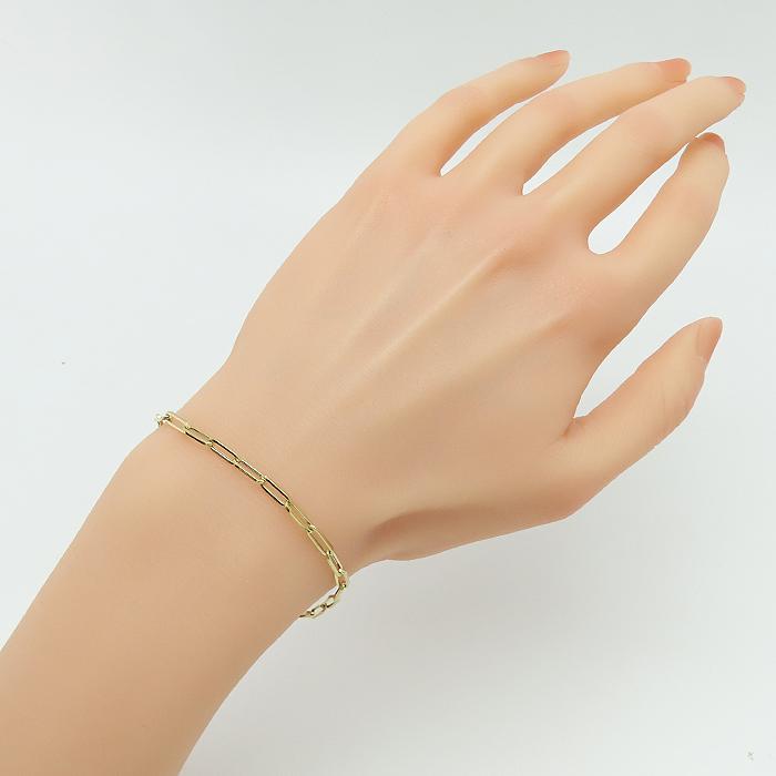 K18 チェーン ブレスレット 】18金 約2.0g 18cm ゴールド ジュエリー