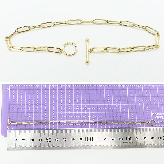 K18 チェーン ブレスレット 】18金 約2.0g 18cm ゴールド ジュエリー