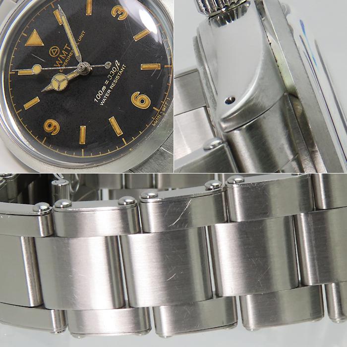 WMT WATCHES】Barracuda Black Dial Edition Heavy Aged 14010 自動巻
