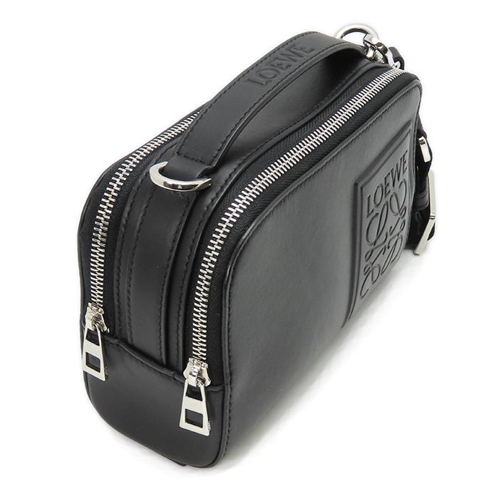 LOEWE（ロエベ） 【ロエベ アナグラム カメラバッグ ミニ】ブラック