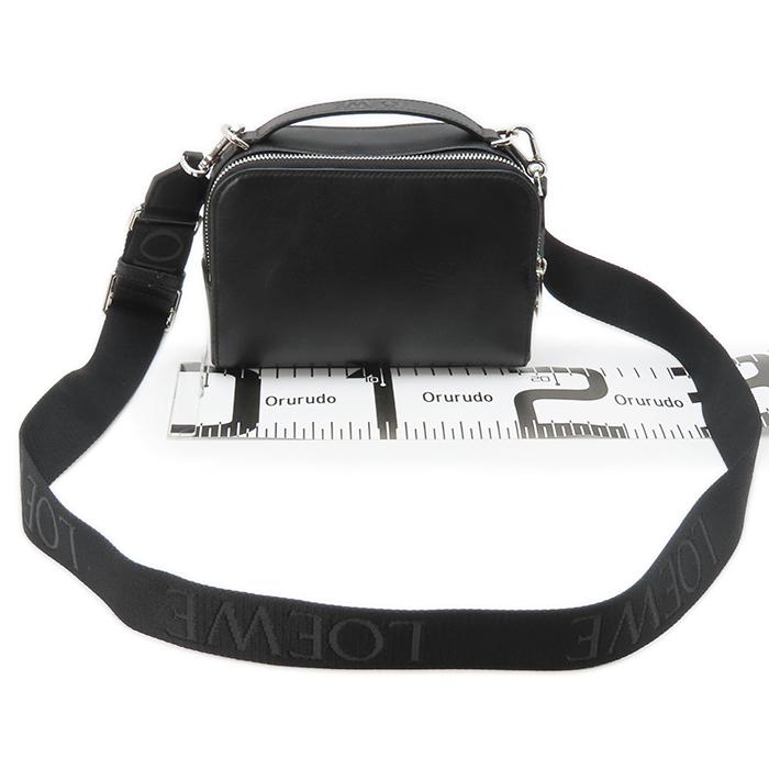 LOEWE（ロエベ） 【ロエベ アナグラム カメラバッグ ミニ】ブラック