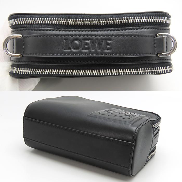 LOEWE（ロエベ） 【ロエベ アナグラム カメラバッグ ミニ】ブラック