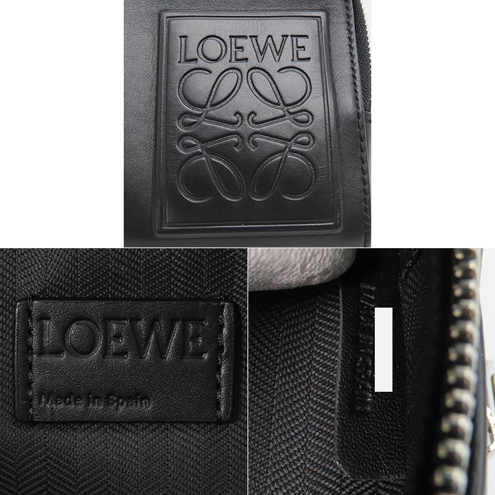LOEWE（ロエベ） 【ロエベ アナグラム カメラバッグ ミニ】ブラック