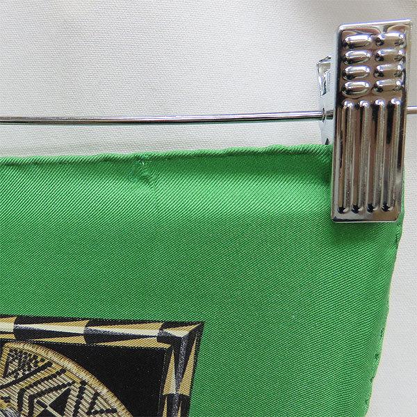 HERMES（エルメス） 【エルメス】スカーフ カレ90 ブラジル グリーン