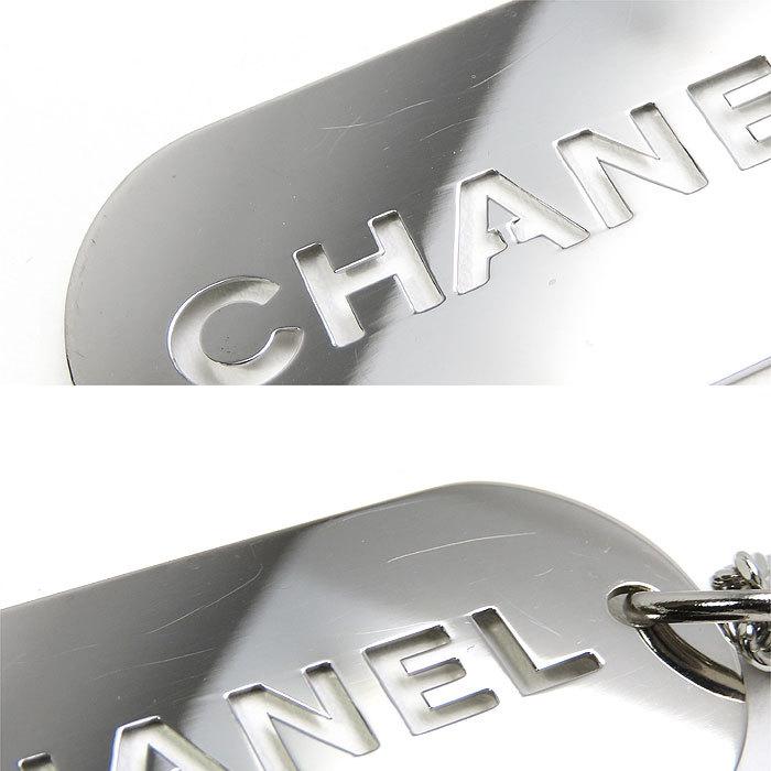 CHANEL（シャネル） 送料無料 ロゴ プレート キーリング キーチェーン