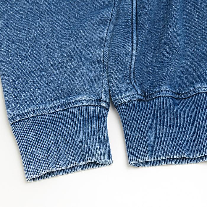 DIESEL 送料無料 ディーゼル トラック デニム ブルー スウェット