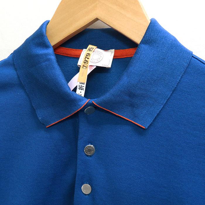 HERMES（エルメス） 【エルメス】半袖 ポロシャツ #S セリエボタン
