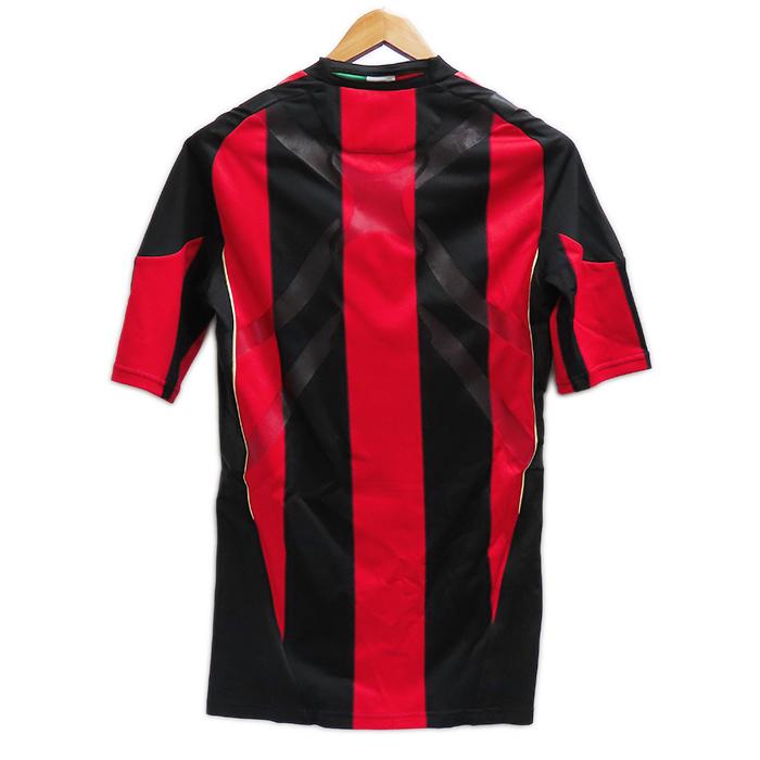 名作★アディダス adidas セリエA ACミラン ユニフォーム シャツ O 名作☆アディダス adidas セリエA ACミラン ユニフォーム シャツ O