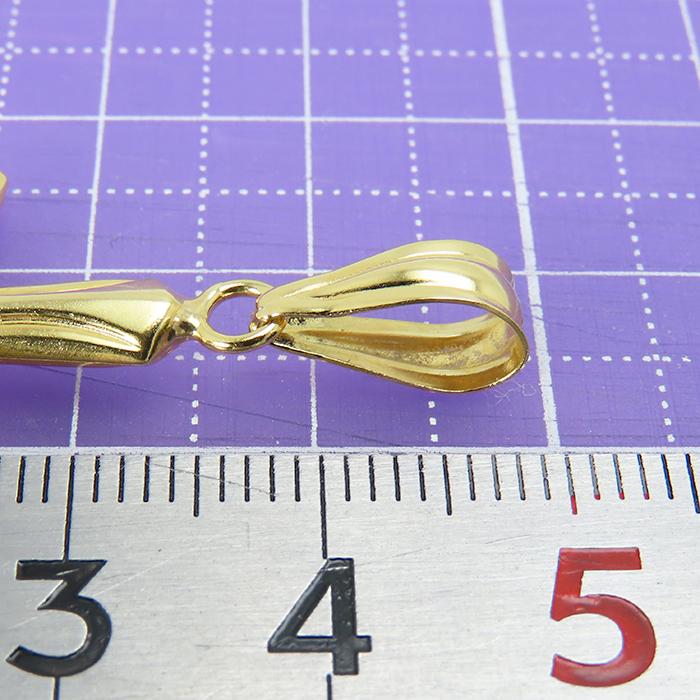 K18 ペンダントトップ】約1.9g クロス 十字架 18金イエローゴールド 