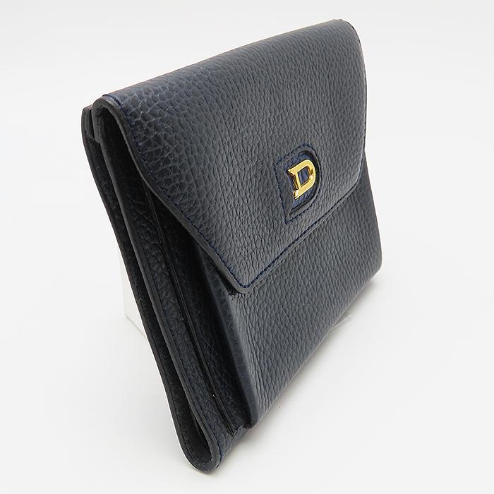 DELVAUX（デルヴォー） 【 デルヴォー 】 コンパクト ウォレット Dロゴ