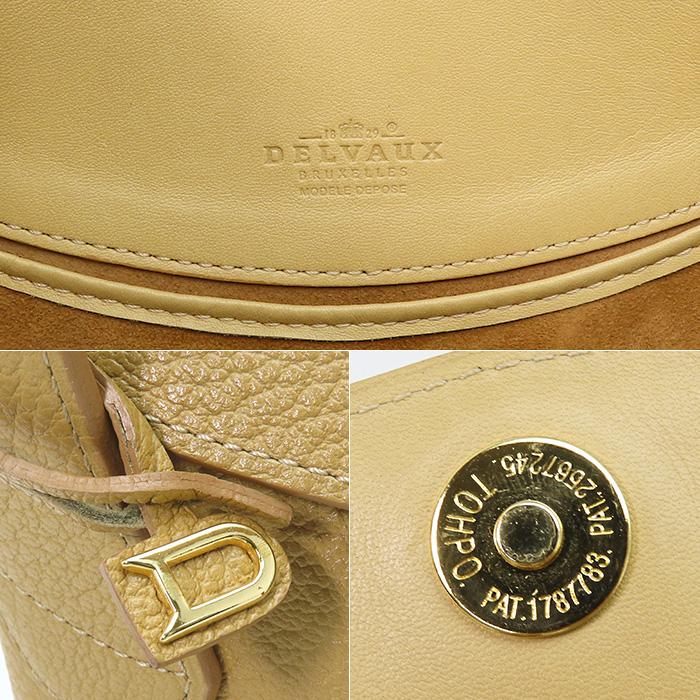 DELVAUX（デルヴォー） 【デルヴォー ソンジュ】レザー ハンドバッグ